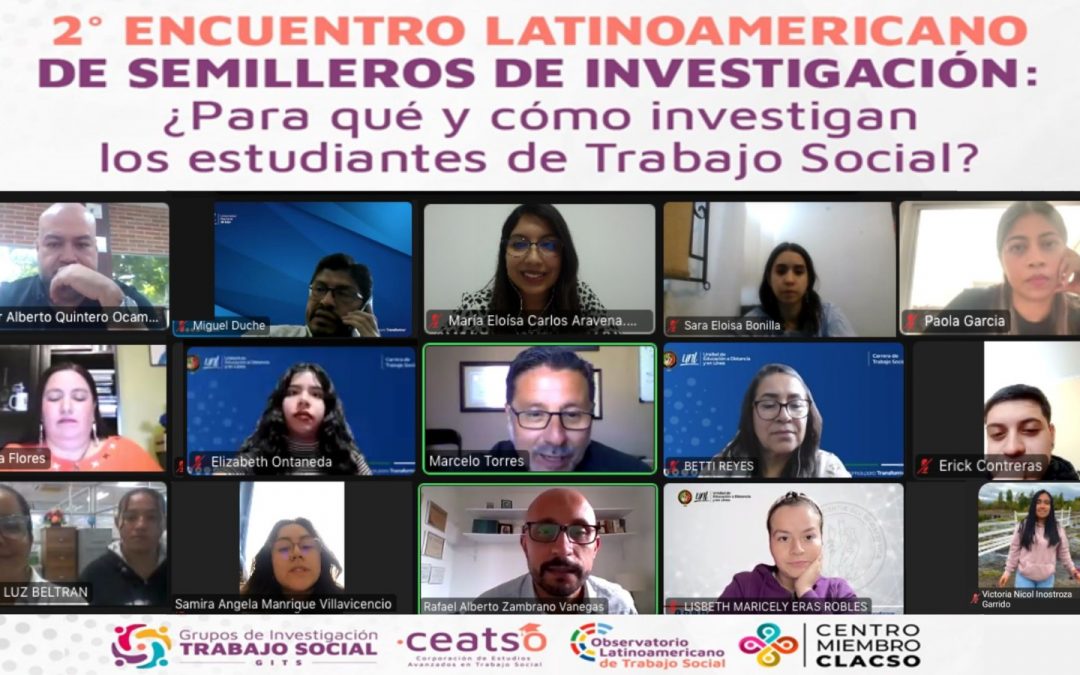 II Encuentro Latinoamericano de semilleros de investigación en Trabajo Social